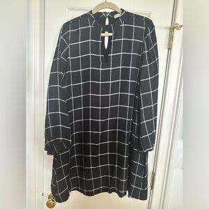 Black and White checkered dress - Ann Taylor